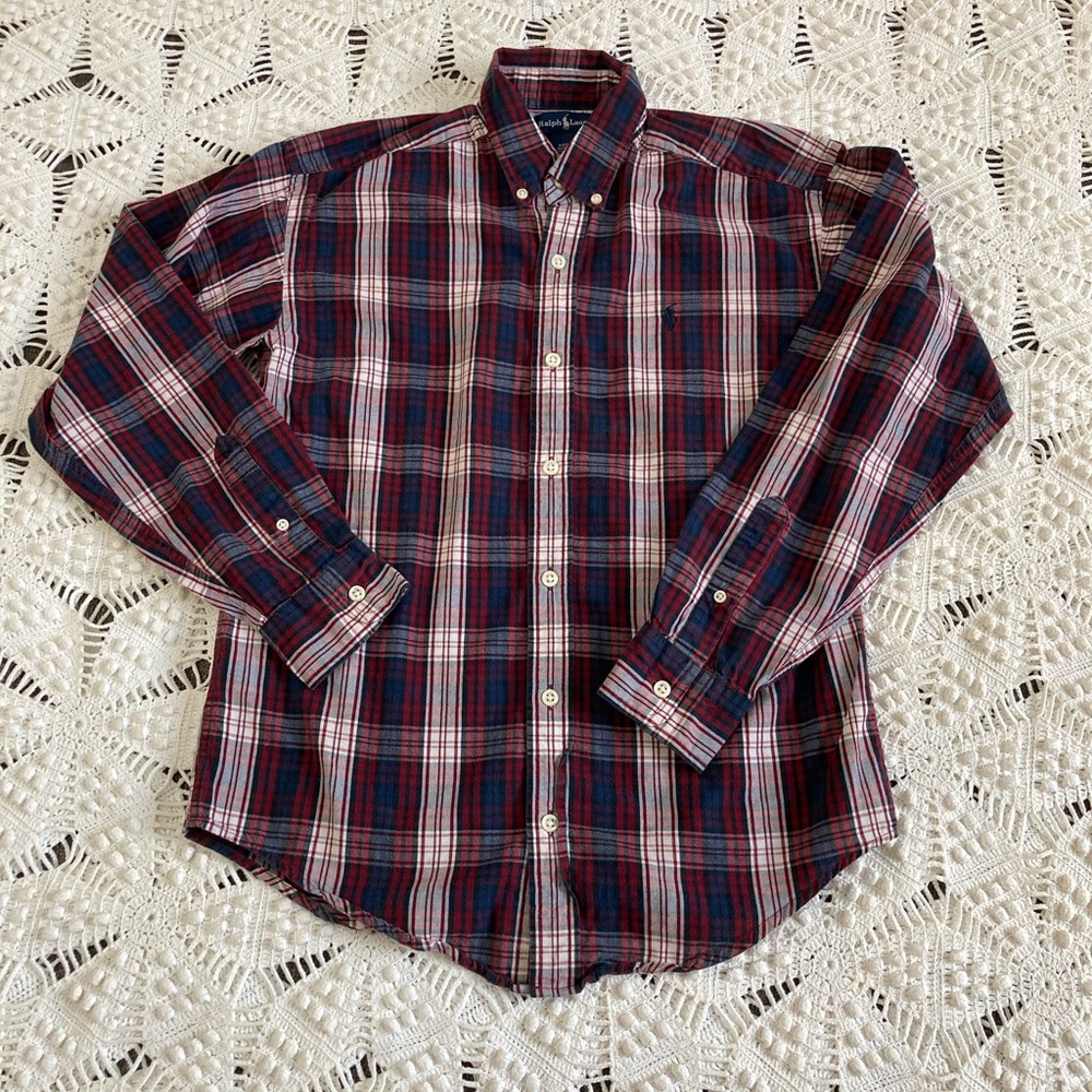 Ralph Lauren Button Shirt Top Size M